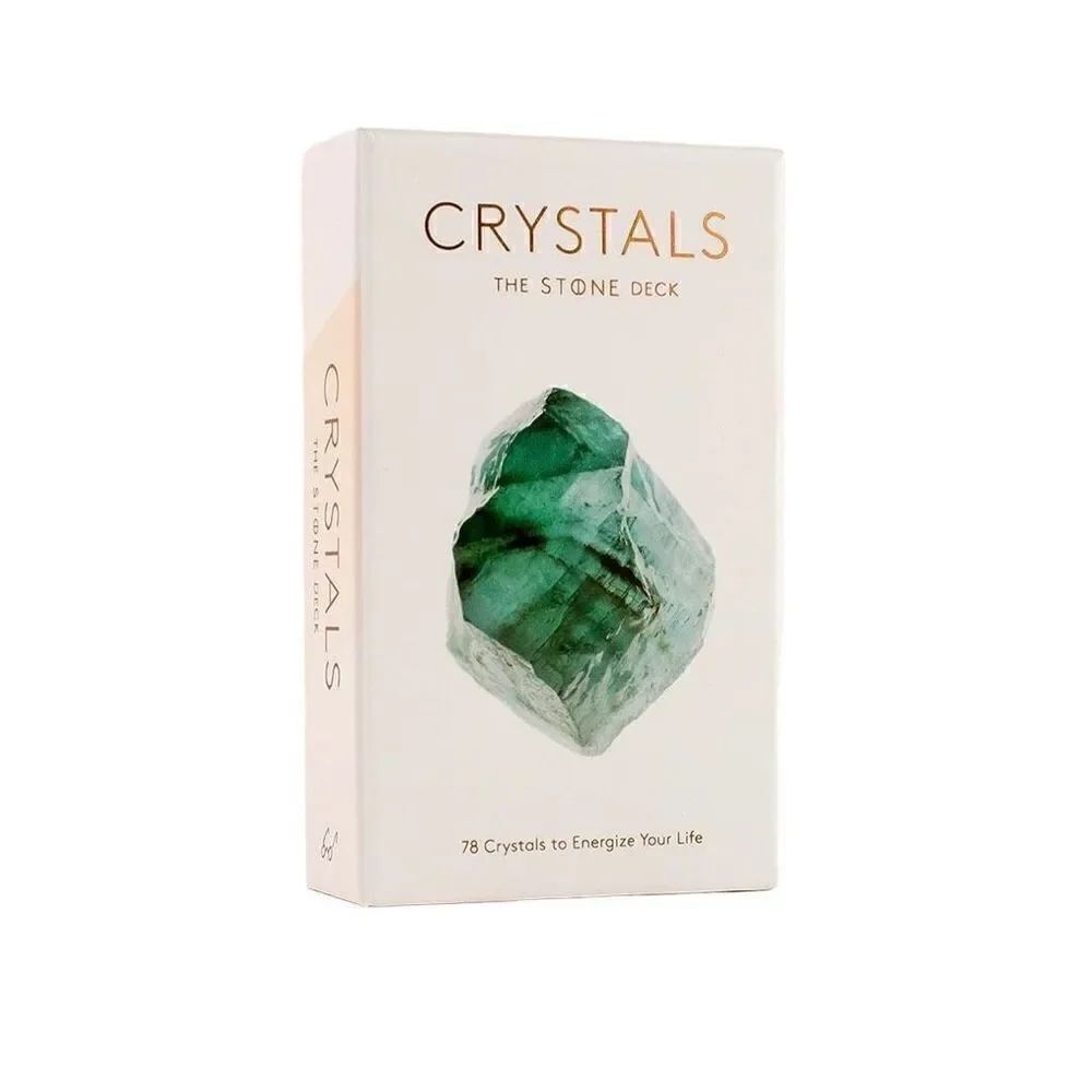 Crystals The Stone Deck 78 cards NEW flash cards beginners metaphysical